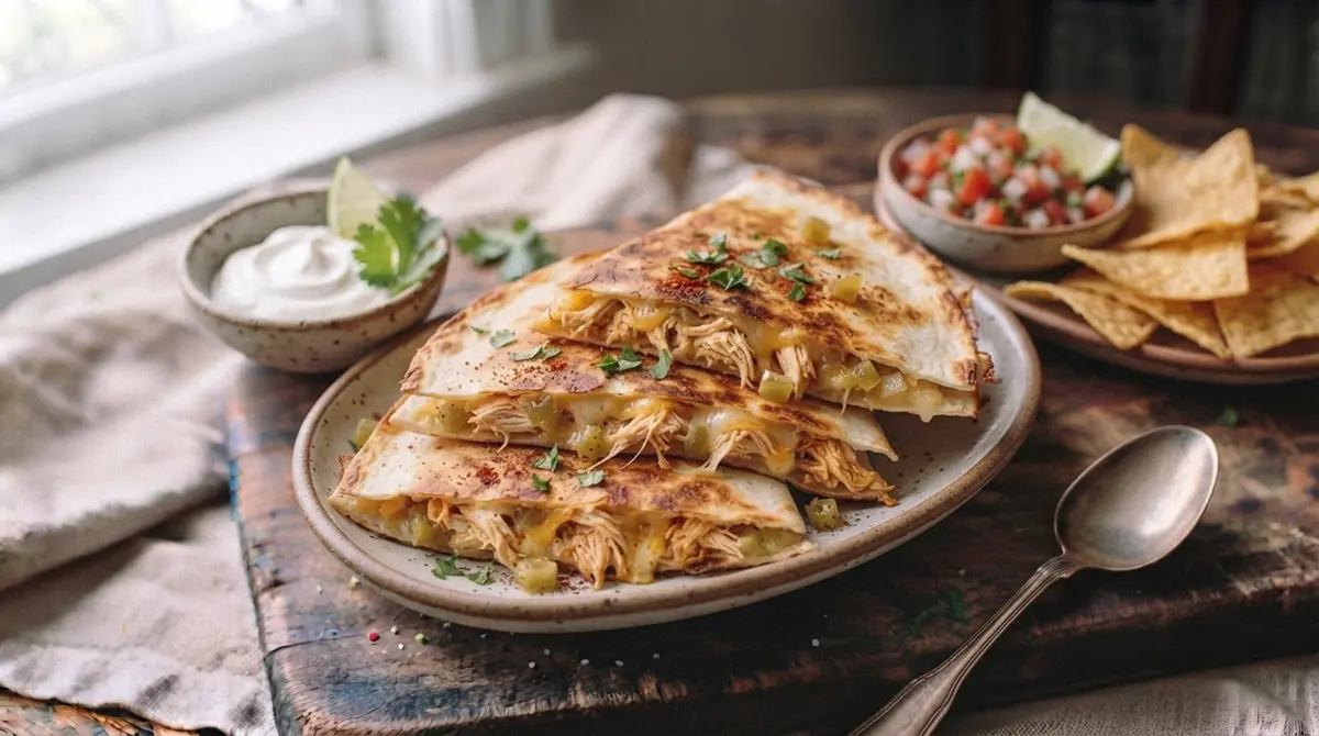 Mild Chicken Quesadillas